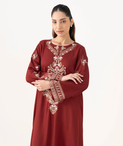 Eshal - 3pc Embroidred Suit - Premium Fabric