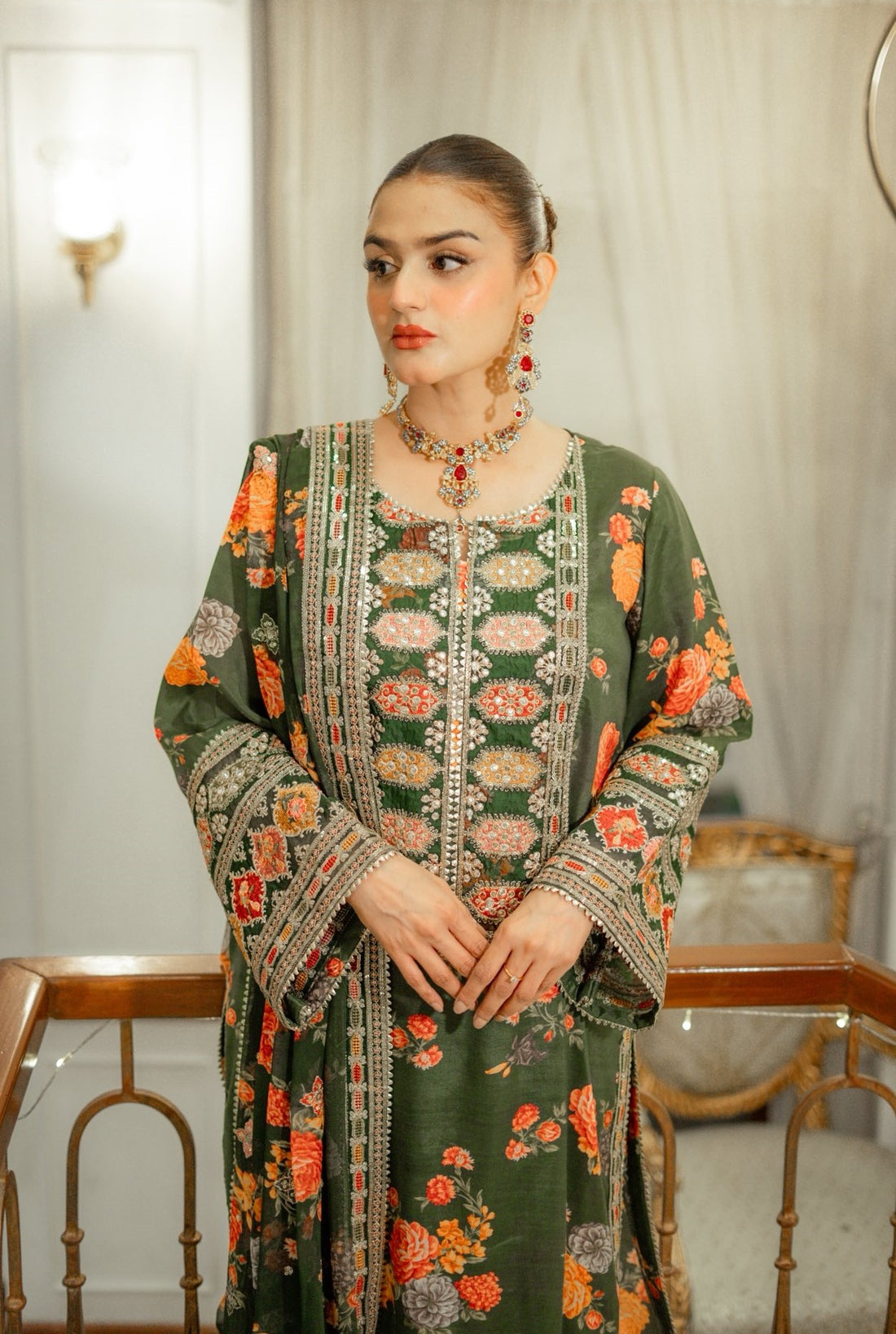 Luxury Silk Suit 3Pc
